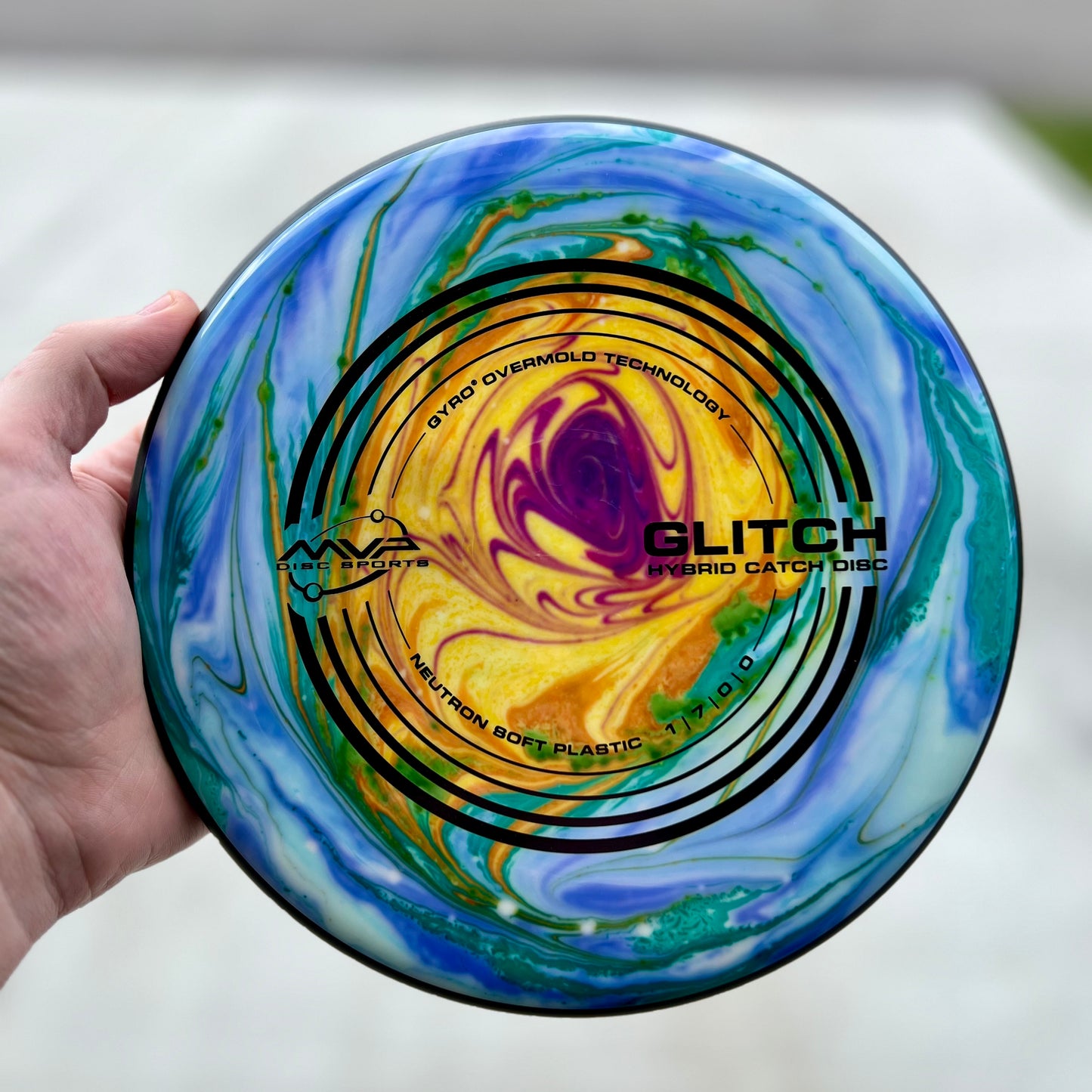 Drippy Dyed MVP Glitch Disc