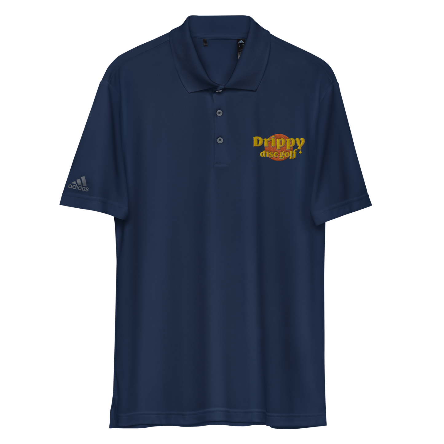 Drippy Disc Golf x Adidas Tournament Polo