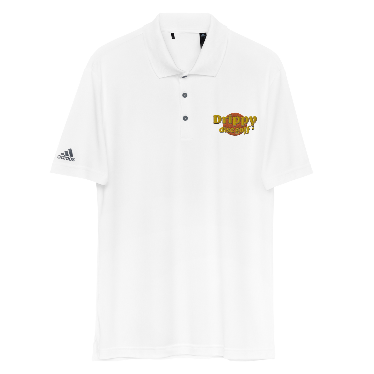 Drippy Disc Golf x Adidas Tournament Polo