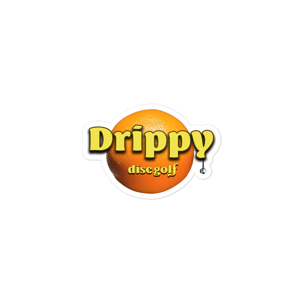 Drippy Disc Golf Sticker